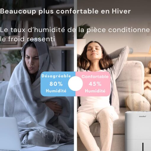 COMFEE' MDDF-16DEN7 WF | Déshumidificateur Connecté 16L avec App – Image 3
