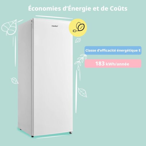 COMFEE' RCU160WH2(E) | Congélateur Armoire 160L – Image 7