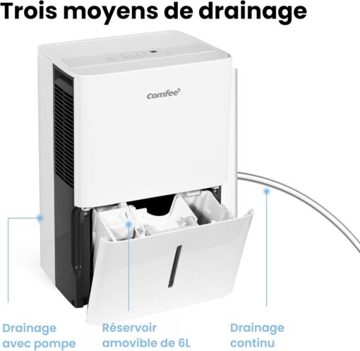 COMFEE' MDDPE-50DEN7 | Déshumidificateur Industriel 50L/jour – Image 8