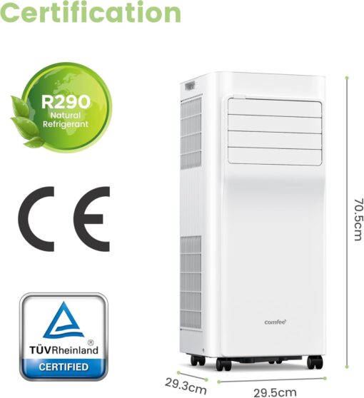 COMFEE Breezy Cool 2.6 | Climatiseur Mobile Connecté 9000 BTU – Image 7