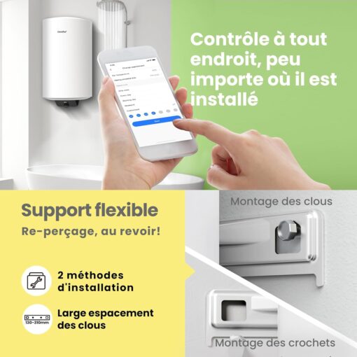 COMFEE' D80-15EFG | Chauffe-eau Électrique Connecté 80L – Image 5