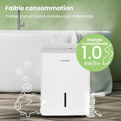 COMFEE' MDDPE-50DEN7 | Déshumidificateur Industriel 50L/jour – Image 7