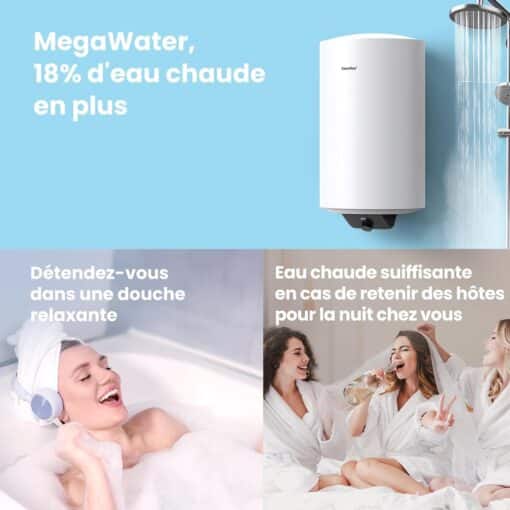 COMFEE' D80-15EFG | Chauffe-eau Électrique Connecté 80L – Image 4