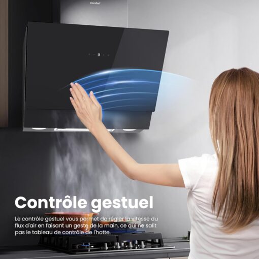 COMFEE' ANGJ72B | Hotte Aspirante Inclinée Premium A+++ 60cm – Image 7