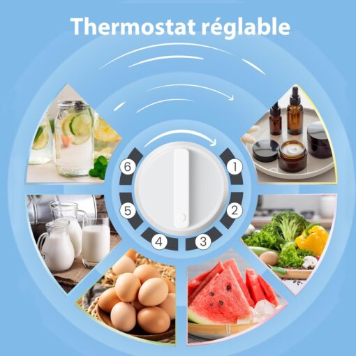 COMFEE' RCD50WH2(E) | Mini Réfrigérateur 43L avec Freezer – Image 5