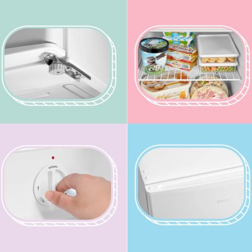 COMFEE' RCU40WH2(E) | Mini Congélateur 31L 4 Étoiles – Image 4
