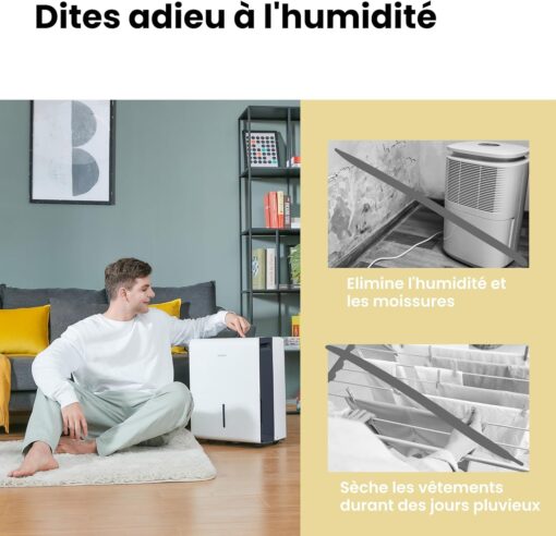 COMFEE' MDDPE-50DEN7 | Déshumidificateur Industriel 50L/jour – Image 3