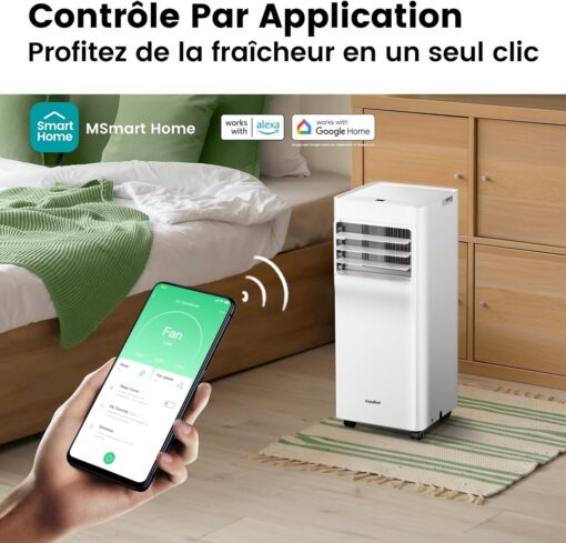 COMFEE Breezy Cool 2.6 | Climatiseur Mobile Connecté 9000 BTU – Image 4